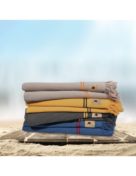 GREENWICH POLO CLUB ΠΕΤΣΕΤΑ ΘΑΛΑΣΣΗΣ 80Χ170 3521 ΓΚΡΙ ΑΝΟΙΧΤΟ