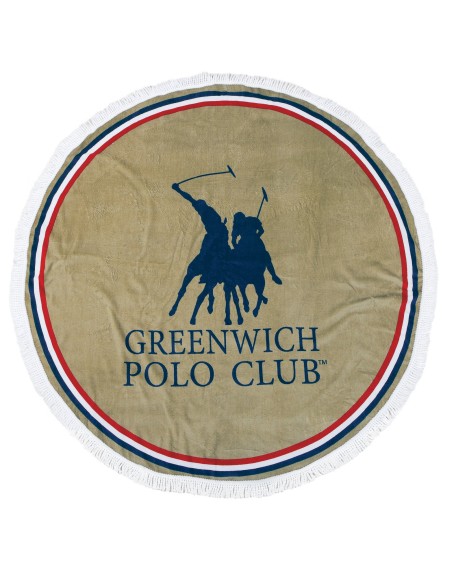 GREENWICH POLO CLUB ΠΕΤΣΕΤΑ ΣΤΡΟΓΓΥΛΗ ΘΑΛΑΣΣΗΣ 2825 ΚΟΚΚΙΝΟ, ΜΠΕΖ, ΜΠΛΕ