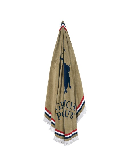 GREENWICH POLO CLUB ΠΕΤΣΕΤΑ ΣΤΡΟΓΓΥΛΗ ΘΑΛΑΣΣΗΣ 2825 ΚΟΚΚΙΝΟ, ΜΠΕΖ, ΜΠΛΕ