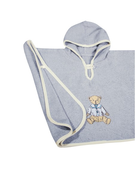 GREENWICH POLO CLUB ΠΟΝΤΣΟ 40Χ60 ΒΑΒΥ 2937 ΓΚΡΙ