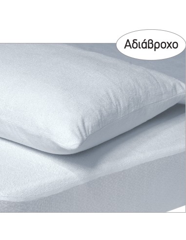 DAS HOME 1089 ΕΠΙΣΤΡΩΜΑ 160Χ200+35 ΑΔΙΑΒΡΟΧΟ WHITE