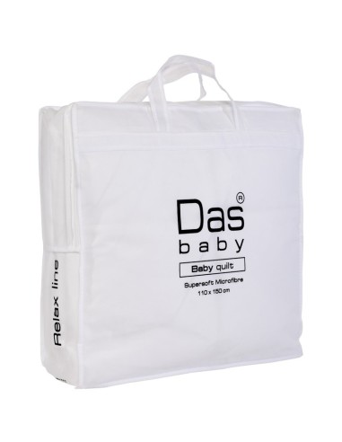 DAS BABY 6060 ΠΑΠΛΩΜΑ 110Χ150 RELAX ΛΕΥΚΟ