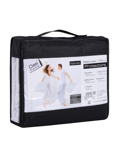 DAS HOME 1088 ΕΠΙΣΤΡΩΜΑ 100Χ200+35 ΚΑΠΙΤΟΝΕ WHITE