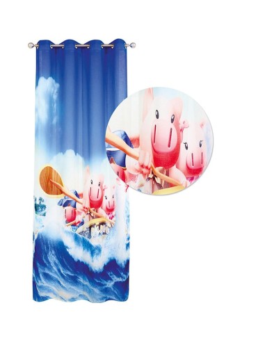 DAS KIDS 2122 ΚΟΥΡΤΙΝΑ-ΚΡΙΚΟΥΣ 140Χ280 ΜΠΛΕ,...