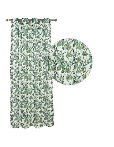 DAS HOME 2178 ΚΟΥΡΤΙΝΑ 140Χ260 ΜΕ ΤΡΟΥΚΣ ΕΚΡΟΥ,...