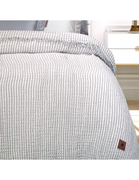 GREENWICH POLO CLUB ΚΟΥΒΕΡΤΑ 220X240 3467 ΓΚΡΙ