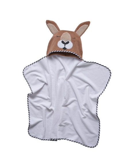 DAS BABY ΚΑΠΑ SMILE EMBROIDERY 4894 ΚΑΦΕ, ΛΕΥΚΟ