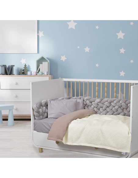 DAS BABY ΚΟΥΒΕΡΤΑ 80X110 RELAX 4881 ΙΒΟΥΑΡ, ΣΠΑΓΓΙ