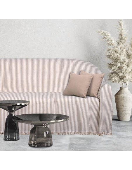 DAS HOME ΡΙΧΤΑΡΙ 180Χ250 0256 ΕΚΡΟΥ, ΜΠΕΖ