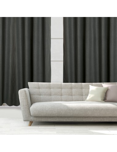 DAS HOME ΚΟΥΡΤΙΝΑ ΜΕ ΚΡΙΚΟΥΣ 140Χ270 2261 ΓΚΡΙ...