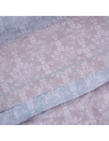 DAS HOME ΚΟΥΒΕΡΛΙ ΜΟΝΟ HAPPY 9623 ΕΚΡΟΥ, ΜΠΕΖ