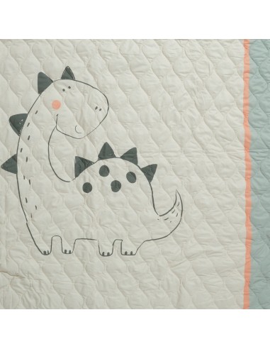 DAS KIDS ΚΟΥΒΕΡΛΙ ΜΟΝΟ 4879 ΓΚΡΙ, ΠΡΑΣΙΝΟ, ΣΟΜΟΝ