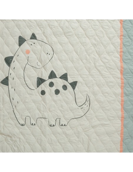 DAS KIDS ΚΟΥΒΕΡΛΙ ΜΟΝΟ 4879 ΓΚΡΙ, ΠΡΑΣΙΝΟ, ΣΟΜΟΝ