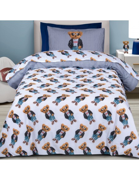 GREENWICH POLO CLUB ΣΕΤ ΣΕΝΤΟΝΙΑ ΜΟΝΑ 8838 ΛΕΥΚΟ, ΜΑΥΡΟ, ΜΠΛΕ