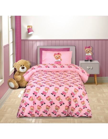 GREENWICH POLO CLUB ΣΕΤ ΣΕΝΤΟΝΙΑ ΜΟΝΑ 8839 ΓΚΡΙ, ΜΠΕΖ, ΡΟΖ