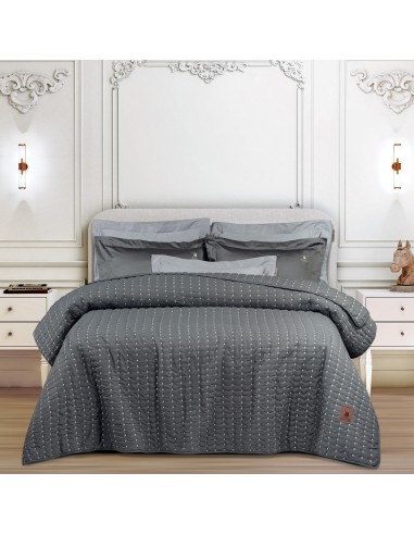 GREENWICH POLO CLUB ΚΟΥΒΕΡΛΙ KING 3465 ΓΚΡΙ ΣΚΟΥΡΟ