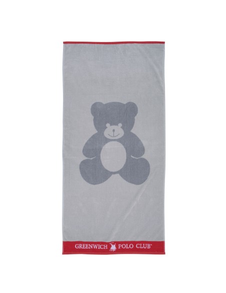 GREENWICH POLO CLUB ΠΕΤΣΕΤΑ ΘΑΛΑΣΣΗΣ 70Χ140 3895 ΓΚΡΙ, ΚΟΚΚΙΝΟ