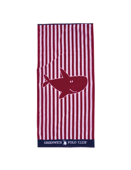 GREENWICH POLO CLUB ΠΕΤΣΕΤΑ ΘΑΛΑΣΣΗΣ 70Χ140 3901 ΚΟΚΚΙΝΟ, ΛΕΥΚΟ, ΜΠΛΕ