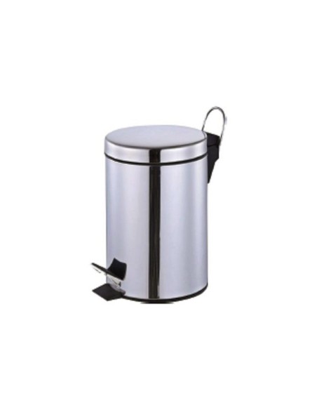 Ανοξείδωτος κάδος απορριμάτων 5lt Μπάνιου Import Hellas 304 SS