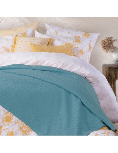 ΚΟΥΒΕΡΤΑ ΠΙΚΕ ΥΠΕΡΔΙΠΛΗ COOL 220X240 DUSTY AQUA