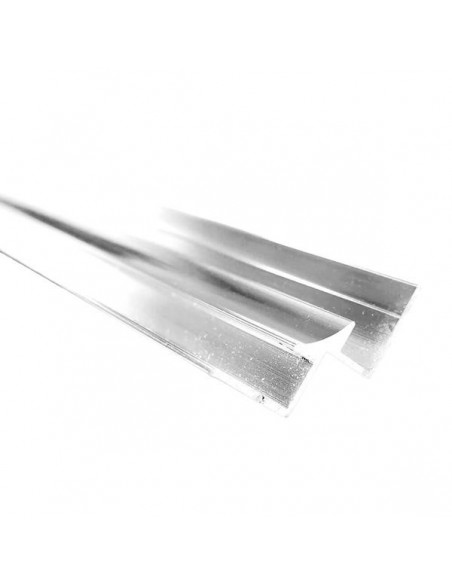 ΠΡΟΦΙΛ ΑΛΟΥΜΙΝΙΟΥ ΕΣΩΤΕΡΙΚΗ ΓΩΝΙΑ Ν03 12mm ΓΙΑ PVC MEGA PANEL