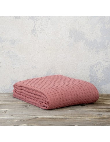 Κουβέρτα Μονή 160x240 Habit - Terracotta