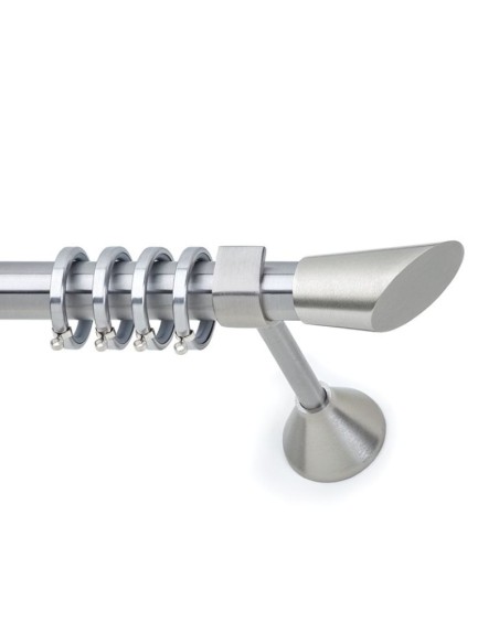 Κουρτινόξυλο Νίκελ Σατινέ VEGA Φ25