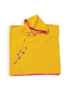 Παιδικό Πόντσο 60X120 Bono Yellow