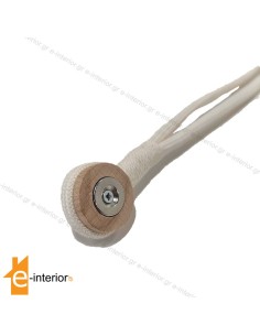 Μαγνήτης κουρτίνας Οικ. Κορδόνι Γιούτα Ecru 50cm 2