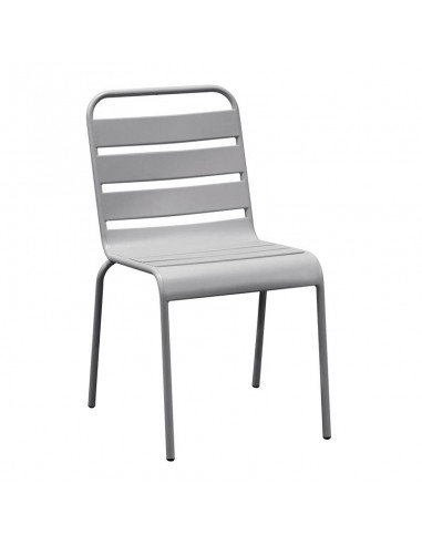 BRIO Καρέκλα-Pro Στοιβαζόμενη Μέταλλο Βαφή Cool Grey 4C