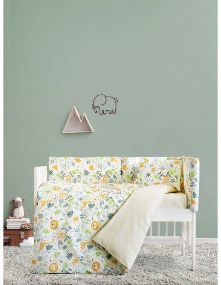 Σετ Σεντόνια Κούνιας - Jungle Baby