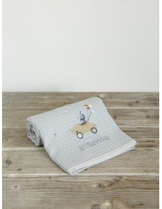 Κουβέρτα Πικέ 80x110 - Little Adventure