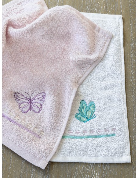 Σετ Πετσέτες (2 x 30x30) - Butterflies