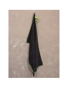 Πετσέτα Γυμναστηρίου 50x90 - Riva Black 2