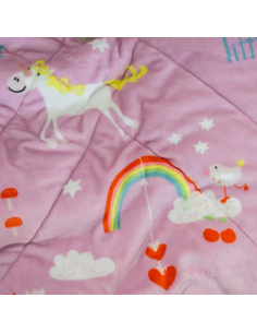 Κουβέρτα/Πάπλωμα Μονό 150x220 - Little Unicorn