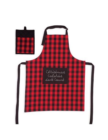 ΣΕΤ ΠΟΔΙΑ & ΠΙΑΣΤΡΑ ΚΟΥΖΙΝΑΣ CHRISTMAS CHECK