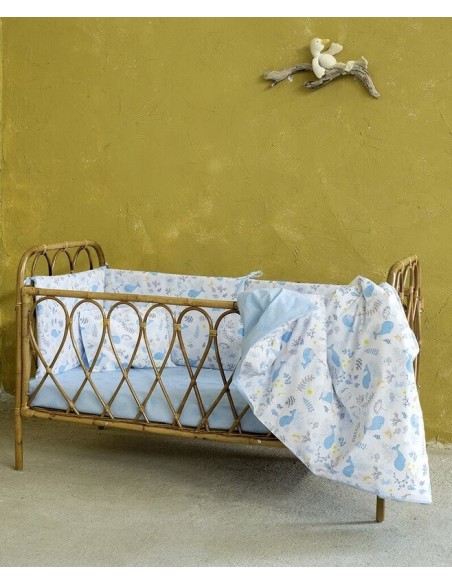 Σετ Παπλωματοθήκη Κούνιας 110x145 - Baleen