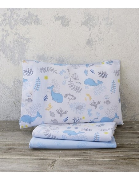 Σετ Παπλωματοθήκη Κούνιας 110x145 - Baleen