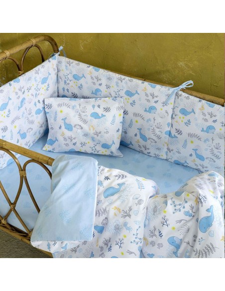 Σετ Παπλωματοθήκη Κούνιας 110x145 - Baleen