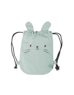 Τσαντάκι Πλάτης 25X35 Hello World Aqua