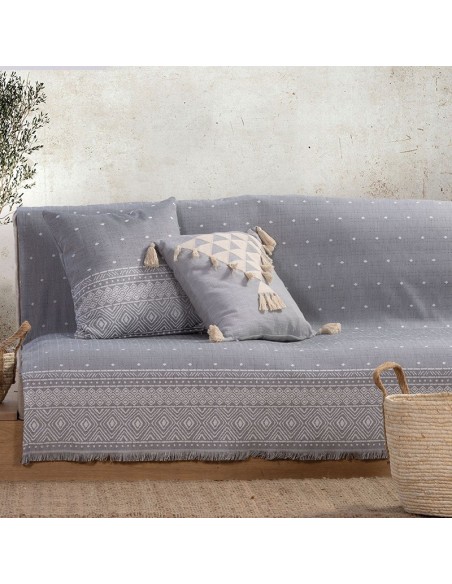 Σετ Ριχτάρια 2τμχ. Vernon Ecru/Black