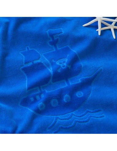 Πετσέτα Θαλάσσης 70x140 - Pirates Island Jacquard