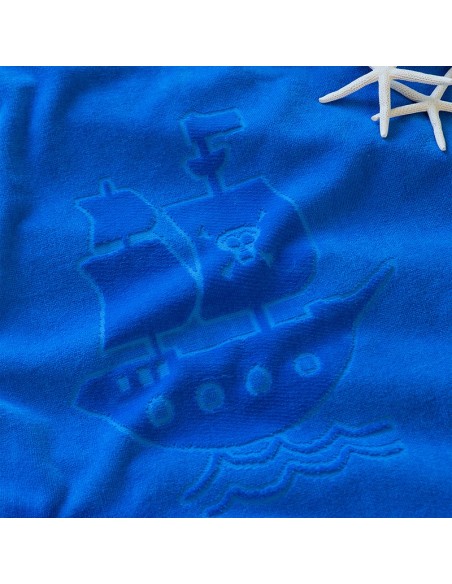 Πετσέτα Θαλάσσης 70x140 - Pirates Island Jacquard
