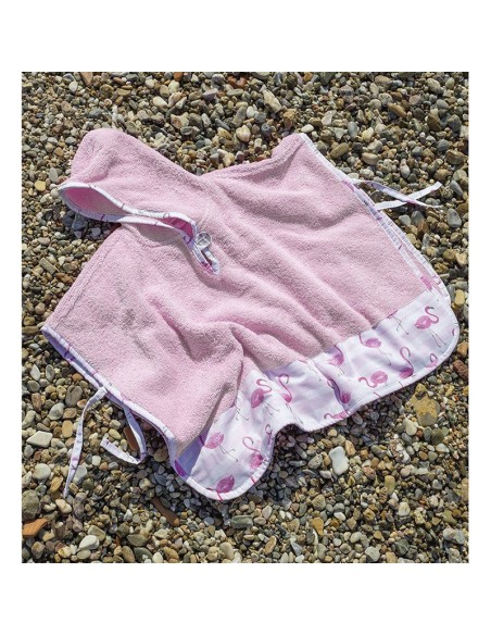 Πόντσο No 2/4 - Flamingo Love