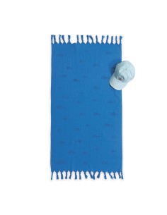 Πετσέτα Θαλάσσης 70x120 Ocean Fish Blue