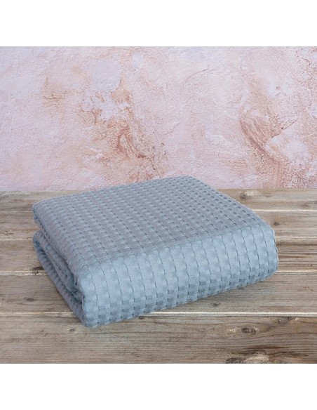 Κουβέρτα Υπέρδιπλη 220x240 Habit - Gray