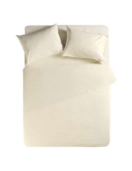 ΣΕΝΤΟΝΙ ΗΜΙΔΙΠΛΟ BASIC ΜΕ ΛΑΣΤΙΧΟ ΓΙΑ ΣΤΡΩΜΑ 120Χ200+30 CREAM