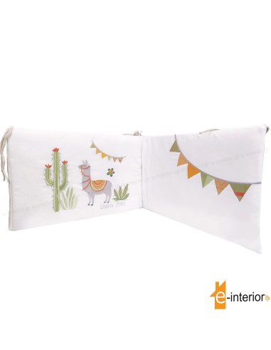 Πάντα Κούνιας 45x210 Hello Lama - Orange