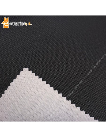 Επιπλόπανο Αδιάβροχο WHISPER BLACK OUTDOOR | Πλάτους 1.40m