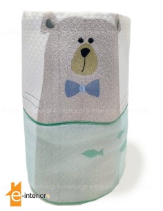 Βρεφική Κουβέρτα Αγκαλιάς Baby Boy Bear 0.80x0.90 2